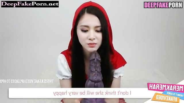 Korean Little Red Riding Hood Tzuyu Deepfake [쯔위 딥페이크 포르노 트와이스]