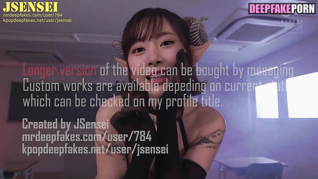 Tzuyu cosplay sex tape face swap porn 쯔위 트와이스 가짜 포르노