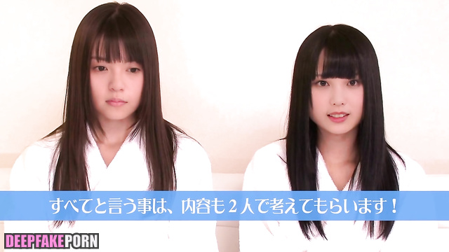 Schoolgirls seducers Asuka Saito & Yuki Yoda 齋藤 飛鳥 与田 祐希 フェイクポルノ