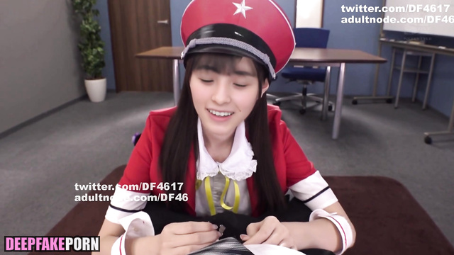 {大園桃子 セクシーアイドル フェイクポルノ} Ozono Momoko blowjob in uniform deepfake porn