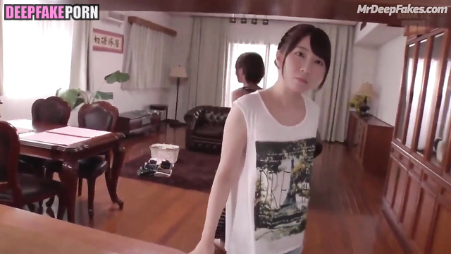 吉冈里帆 林志玲 智能換臉 (Riho Yoshioka & Lin Chi-ling threesome porn deepfake)