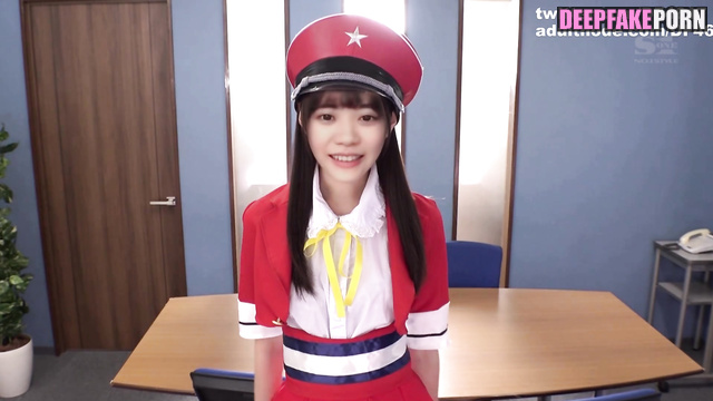 Takatsuji Urara wears her fav uniform while sucking my cock 高辻麗 フェイクポルノ [PREMIUM]