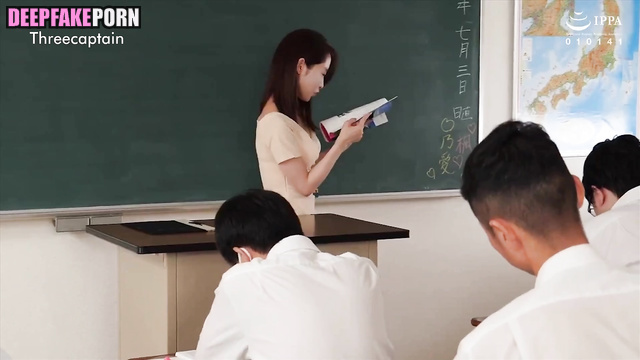 Student wants his sexy teacher Song Ji-hyo (딥페이크 송지효) [PREMIUM]