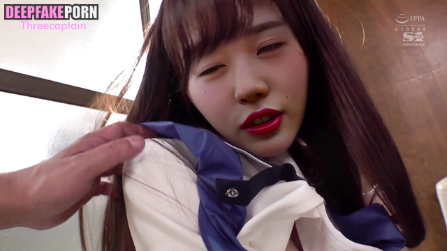 Deepfake IVE Wonyoung's sexy mouth gets a finger put (ディープフェイクアイヴ) [PREMIUM]