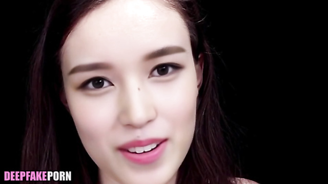 Hot, dirty talks by fake sexy girl Mina // トゥワイス セレブのセックス [PREMIUM]