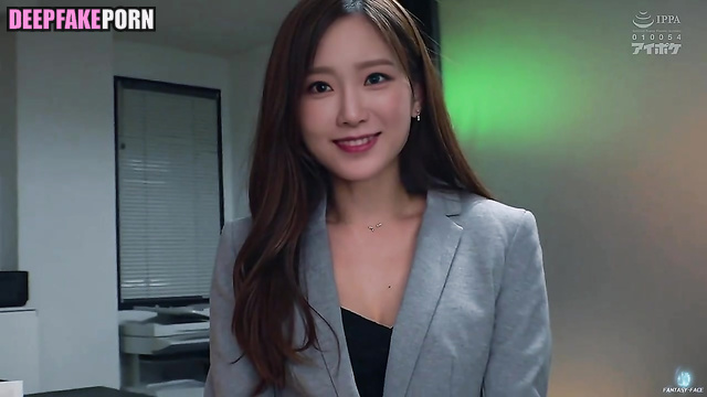 Sexy セクシー Taeyeon sucked her boss in the office ディープフェイク少女時代 [PREMIUM]