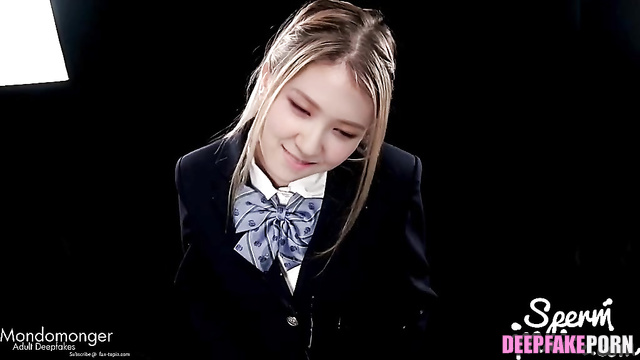 Fake korean girl Rose loves bukkake - 로제 블랙핑크 [PREMIUM]