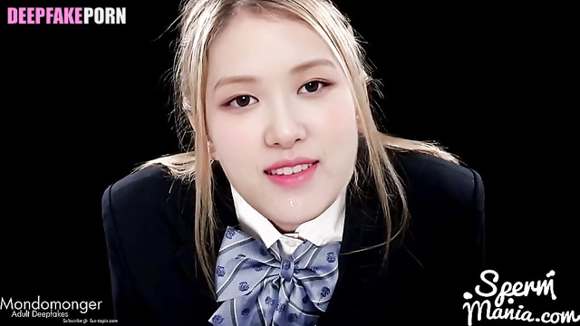 Fake korean girl Rose loves bukkake - 로제 블랙핑크 [PREMIUM]