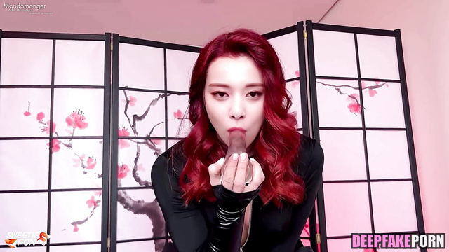 Redhead black widow Tzuyu TWICE in porn (セックスシーントゥワイス) [PREMIUM]