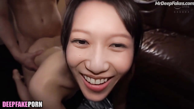 Fake Nocchi from Perfume hot gangbang fast fuck (のっち パフューム)