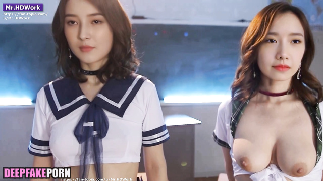 Three (Yoona, Nancy, Rose) kpop stars showed their pussies ディープフェイク [PREMIUM]