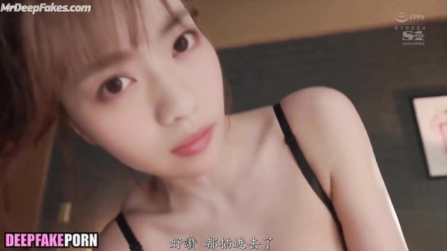 Nanase Nishino romantic, cute blowjob // 西野七瀬 乃木坂46