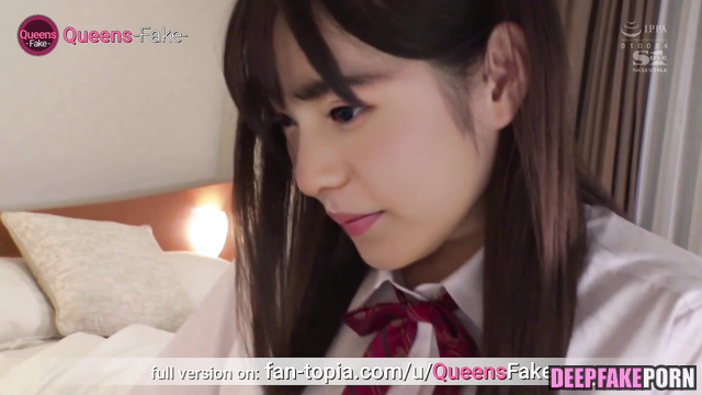 Asuka Saito hides white panties under her skirt - 齋藤 飛鳥 ディープフェイク