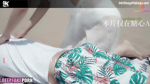 Guan Xiaotong 关晓彤 deepfake/智能換臉 hotel sex with incredible ending