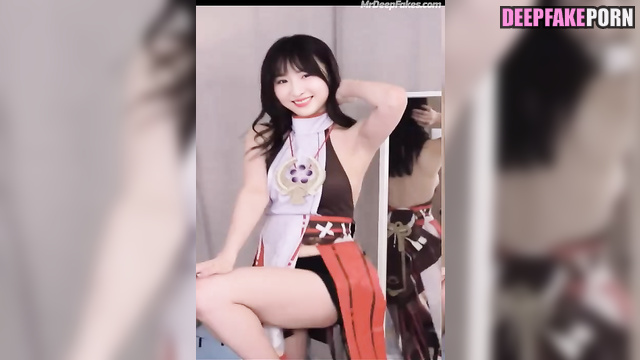 刘亦菲/Liu Yifei fake porn 假色情片 is dancing in her new sexy costume