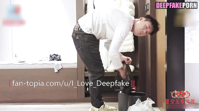 Hot babe Song Yi fast sex in pantyhose // 宋轶 深度伪造视频