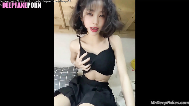 Solo masturbating by hot Wonyoung, IVE - アイヴ セックステープ