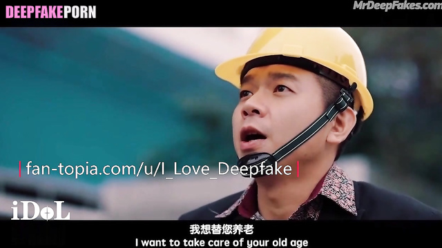 Hot milf Gao Ye sucked dick to builder, fake // 高叶 家庭性爱录像带