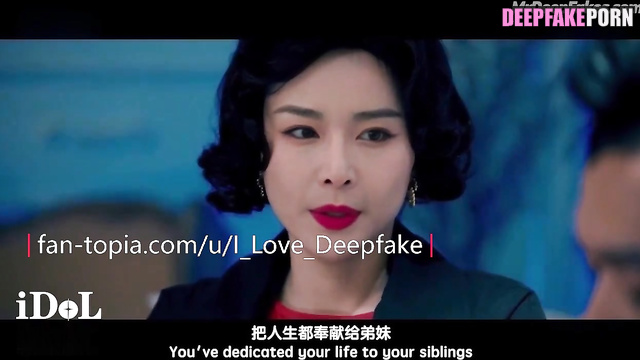 Hot milf Gao Ye sucked dick to builder, fake // 高叶 家庭性爱录像带