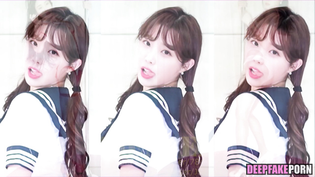 Fake IU likes dancing striptease - sex scene / 아이유 섹스 테이프