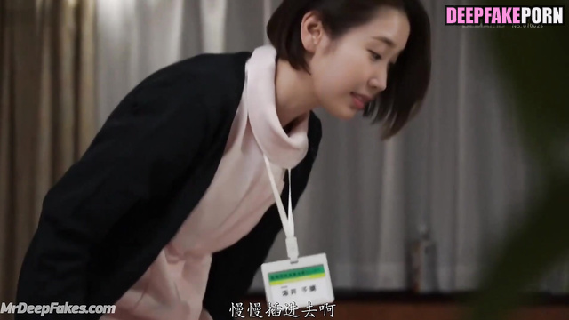 Last old fart`s fuck with sexy korean babe IU / 아이유 가짜