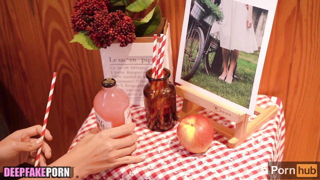 Gentle babe Sana from TWICE solo sex scene / トゥワイス フェイススワップ