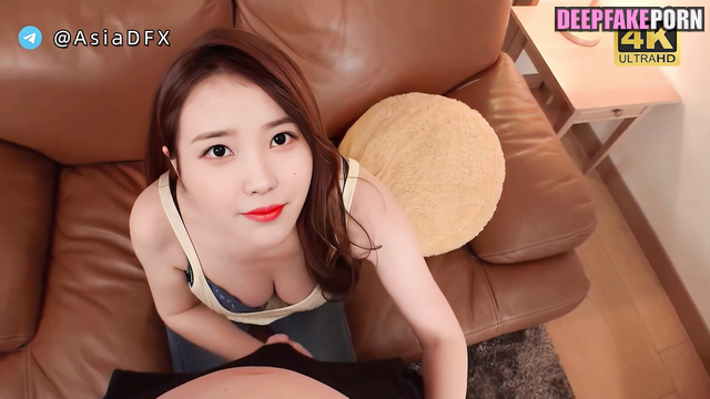 IU knows how to licking dick as professional // 아이유 연예인 섹스