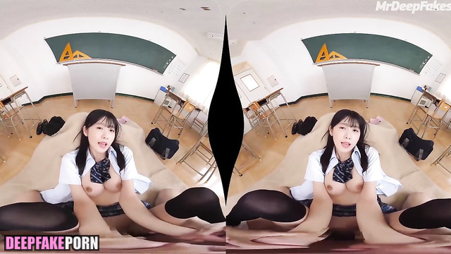 Hot schoolgirl Yoona, SNSD pov fuck scenes // 少女時代 有名人のセックス