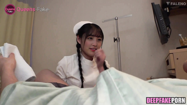 Sexy AI nurse Kanna Hashimoto gave a nice blowjob (人工知能 橋本 環奈) [PREMIUM]