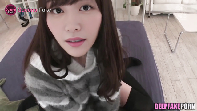 Deepfake Yui Aragaki licks man's balls (あらがき ゆい) [PREMIUM]