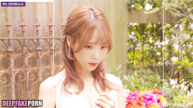 Taeyeon riding on his face - hot deepfake (少女時代 偽アプリ)