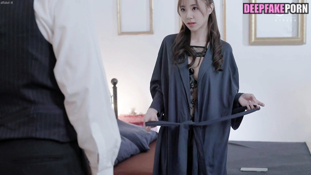 Old fart made cunni to young Chaeyoung (fake) - トゥワイス セックスシーン [PREMIUM]