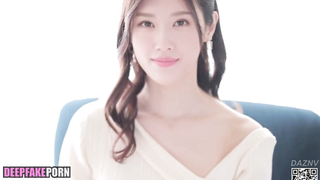 Fake Moon Ga-young got sperm in mouth // 문가영 얼굴 교환