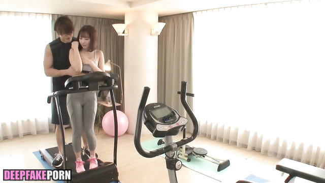 Yuki Yoda (Nogizaka46) sex scene after workout // 与田 祐希 乃木坂46