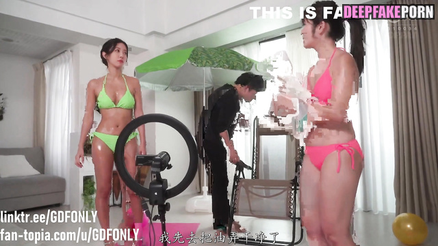 AI Bona WJSN gives a titjob in a bikini (ディープフェイク 宇宙少女) [PREMIUM]