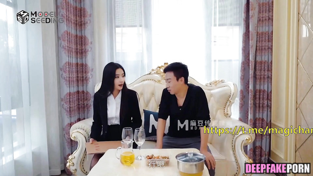 Liu Yifei sex scene after two glasses of wine / 刘亦菲 换脸
