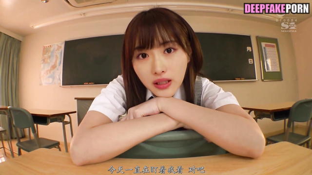Satomi Ishihara sex tapes in the school / 石原 さとみ ディープフェイク動画 [PREMIUM]
