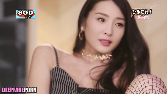 Fake Yang Mi masturbating during news translation, ai - 杨幂 换脸 [PREMIUM]