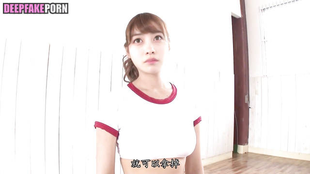 Hot fuck after tennis - Kanna Hashimoto fakeapp / 橋本 環奈 セックステープ [PREMIUM]