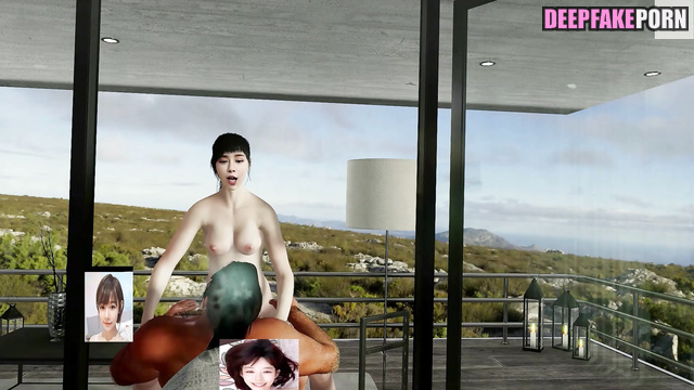 Pregnant cartoon Lin Min Chen fucked with big man - ai 林明禎 真假 [PREMIUM]