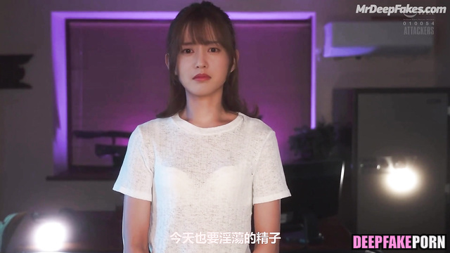 Two ugly old farts fucked her - fake Zhang Tian'ai / 张天爱 性爱场面