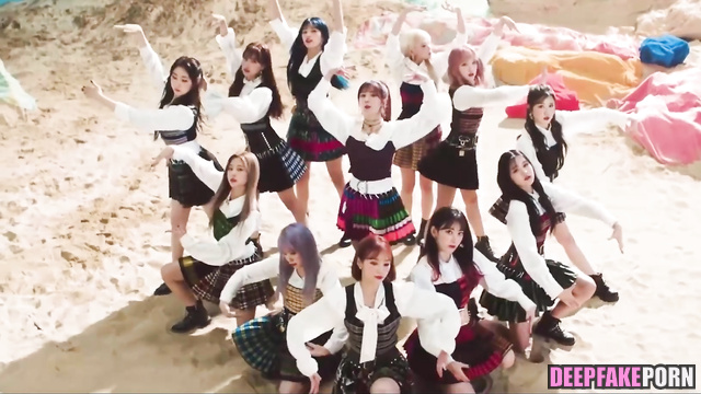 IZ*ONE pmv adult tape - girls sucking for money / アイズワン セックステープ