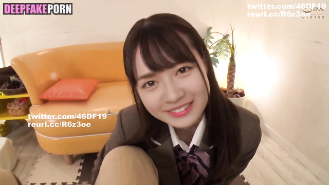 Terada Ranze sucking fingers her classmate / 寺田蘭世 乃木坂46 real fake [PREMIUM]