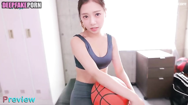 JiU agreed on fuck in a gym - face swap // 지유 드림캐쳐