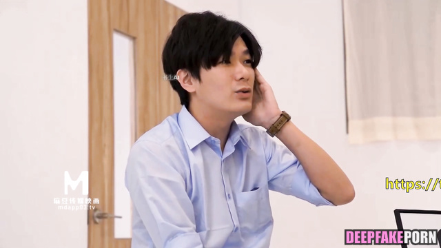 That ORGASM at work was so unexpected for 张天爱 Zhang Tianai AI 人工智能