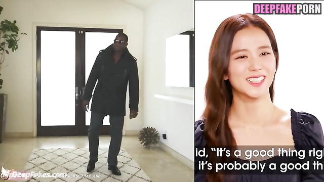 Jisoo BLACKPINK eating sperm of black man, ai scenes / 지수 딥 페이크 포르노