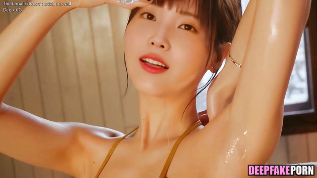 IU dirty talks in golden sexy bikini - deepfake porn (아이유 섹스 장면) [PREMIUM]
