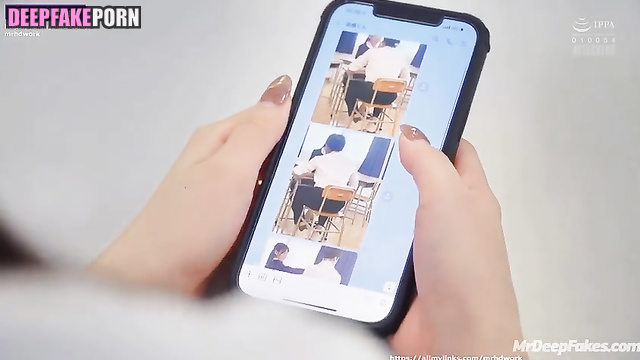 Sexy office lady Yoona fucked after business lunch, ai / 少女時代 本物の偽物