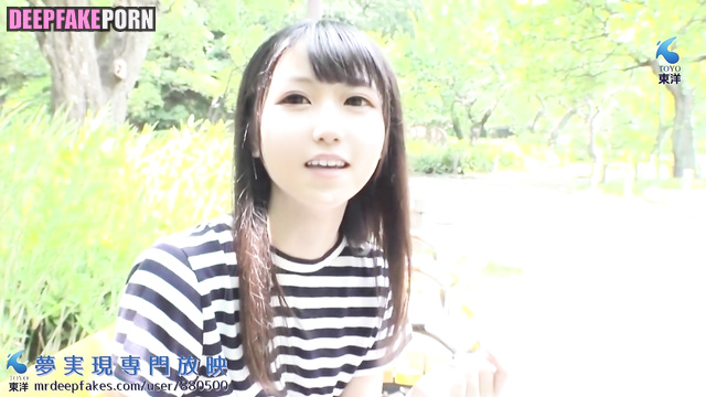 Pretty teen asking you for cum on face / Kuuko W pov deepfake video