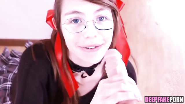 Tiptoe Tingles ASMR gives me promise to make me cum in pov deepfake